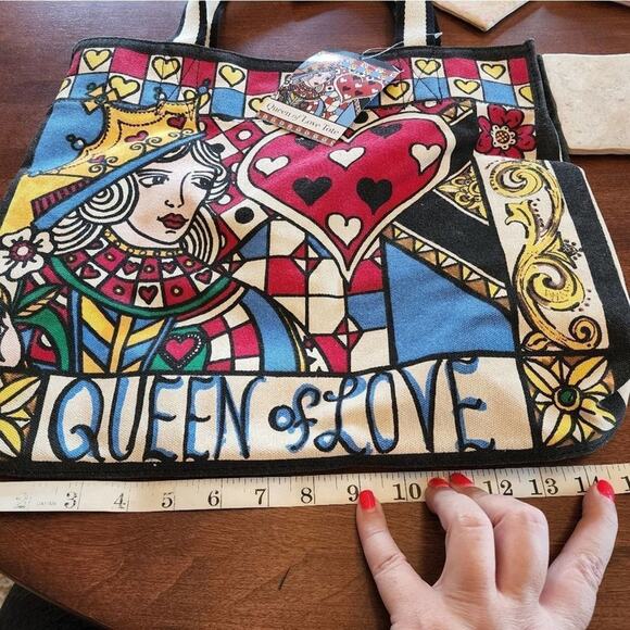Brighton x Tom Clancy Queen of Love promo tote bag new!!! - Picture 11 of 14